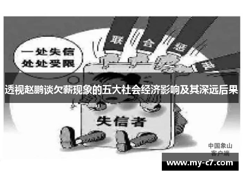 透视赵鹏谈欠薪现象的五大社会经济影响及其深远后果 透视赵鹏谈欠薪现象的五大社会经济影响及其深远后果